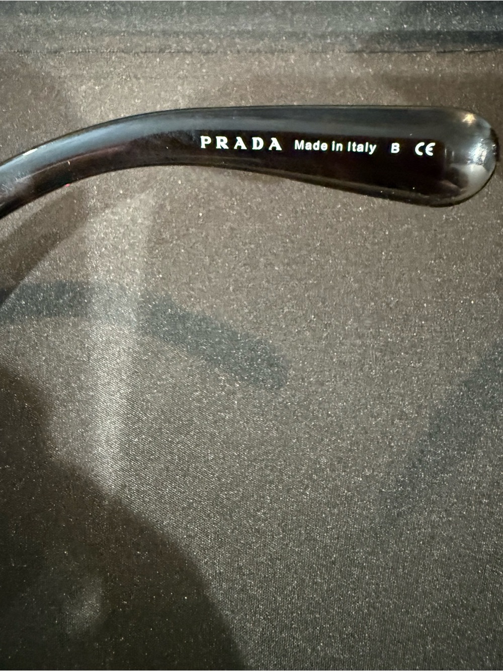 PRADA OVERSIZED ROUND TORTOISE SUNGLASSES - Picture 9 of 9
